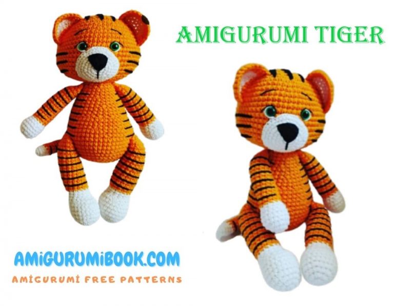 Cute Tiger Amigurumi Free Pattern