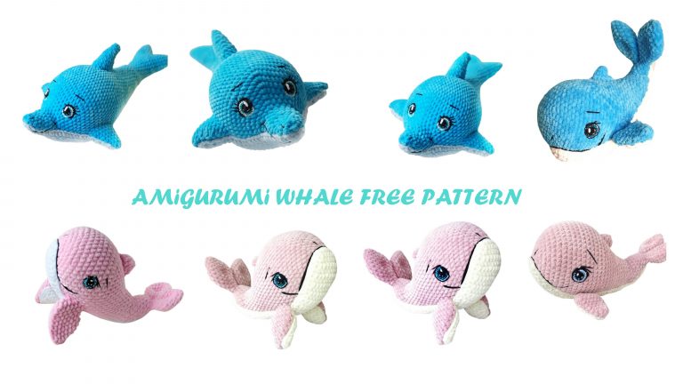 Whale Amigurumi Free Pattern