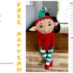 Christmas Elf Cicado Amigurumi Free Pattern