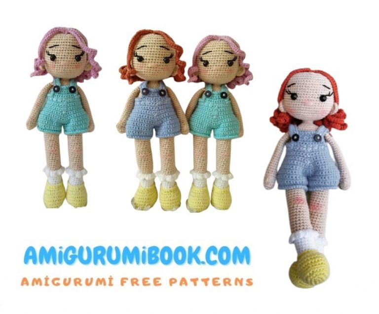 Cute Maria Doll Amigurumi Free Pattern