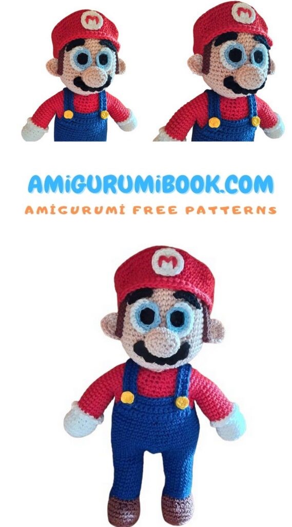 Super Mario Amigurumi Free Pattern – Amigurumibook.com
