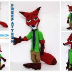 Fox Zootopia Amigurumi Free Pattern