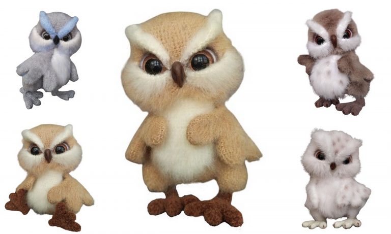 Realistic Owl Monya Amigurumi Free Pattern