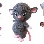 Fat Mouse Amigurumi Free Pattern