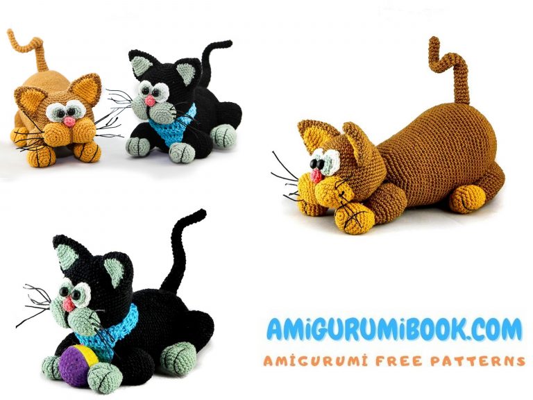Fat Cats Amigurumi Free Pattern