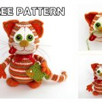 Cute March Cat Amigurumi Free Pattern