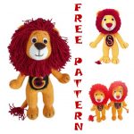 Big King Lion Amigurumi Free Pattern