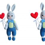 Bunny in Love Amigurumi Free Pattern