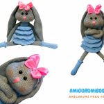 Sweet Mrs. Bunny Amigurumi Free Pattern