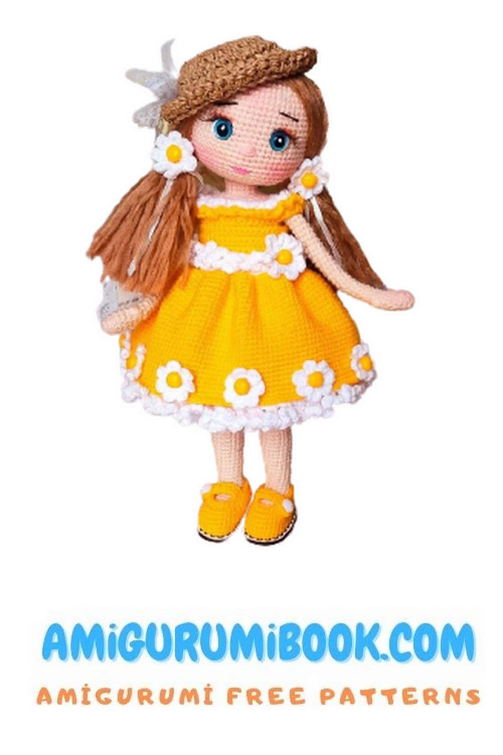 Sweet Daisy Doll Amigurumi Free Pattern Free Amigurumi Crochet Patterns