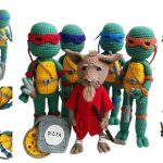 Ninja Turtles Amigurumi Free Pattern