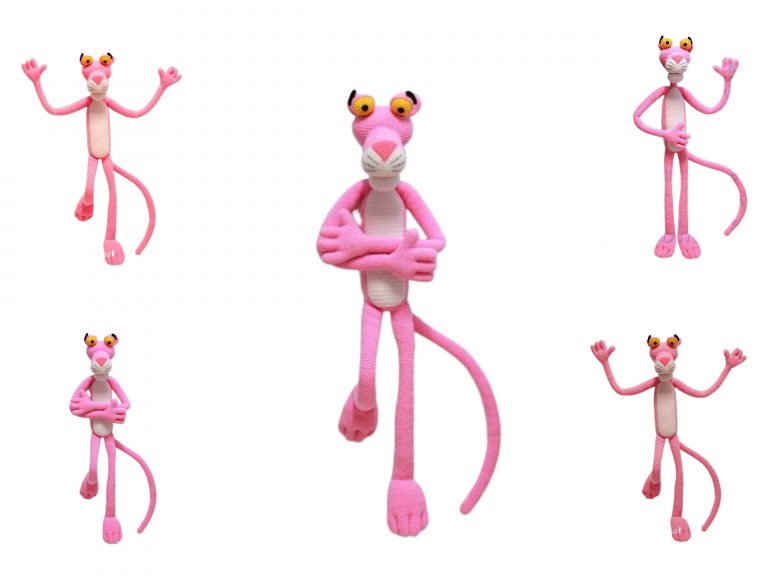 Pink Panther Amigurumi Free Pattern