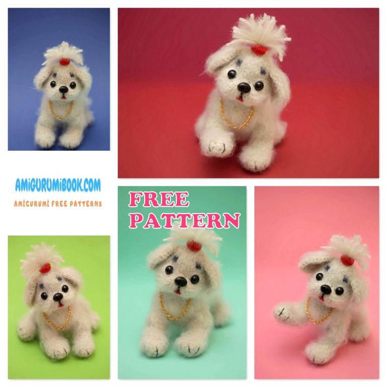 Puppy Dog Amigurumi Free Pattern