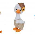 Cute Goose Amigurumi Free Pattern