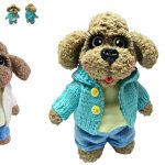 Fluffy Cute Dog Amigurumi Free Pattern