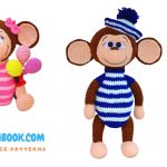 Cute Monkey Amigurumi Free Pattern