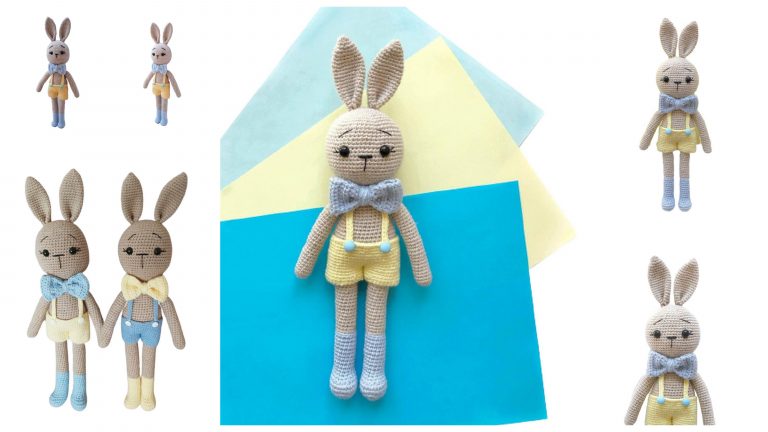 Bouncy Bunny Amigurumi Free Pattern
