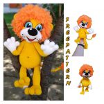 Cute Circus Lion Amigurumi Free Pattern