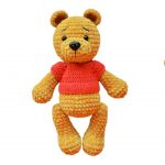 Marshmallow Teddy Bear Amigurumi Free Pattern