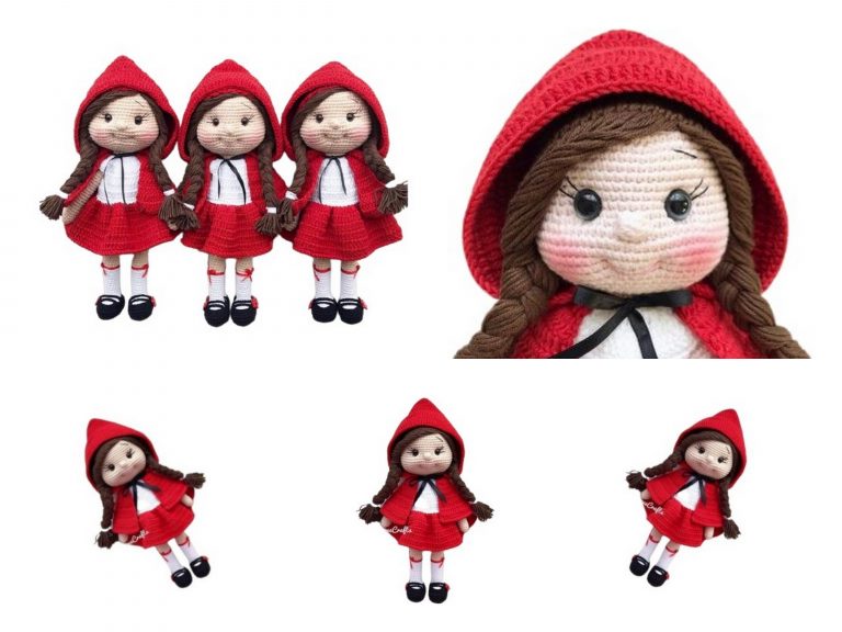 Red Riding Hood Amigurumi Free Pattern