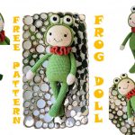 Doll in Frog Costume Amigurumi Free Pattern