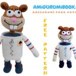 Cute Robot Beaver Amigurumi Free Pattern