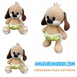 Sweet Puppy Dog Amigurumi Free Pattern