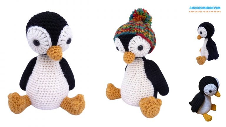 Cute Penguin Amigurumi Free Pattern