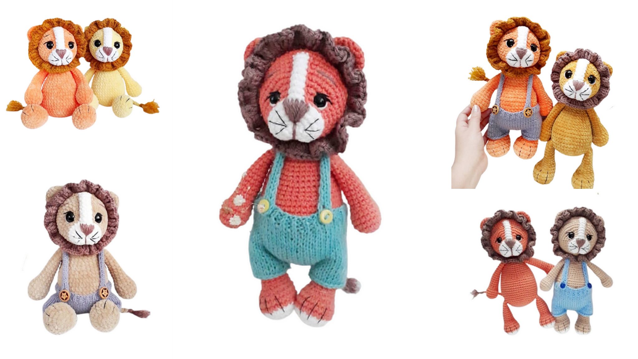 Cute Little Baby Lion Amigurumi Free Pattern - Free Amigurumi Crochet ...