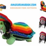 Bob Marley Turtle Amigurumi Free Pattern