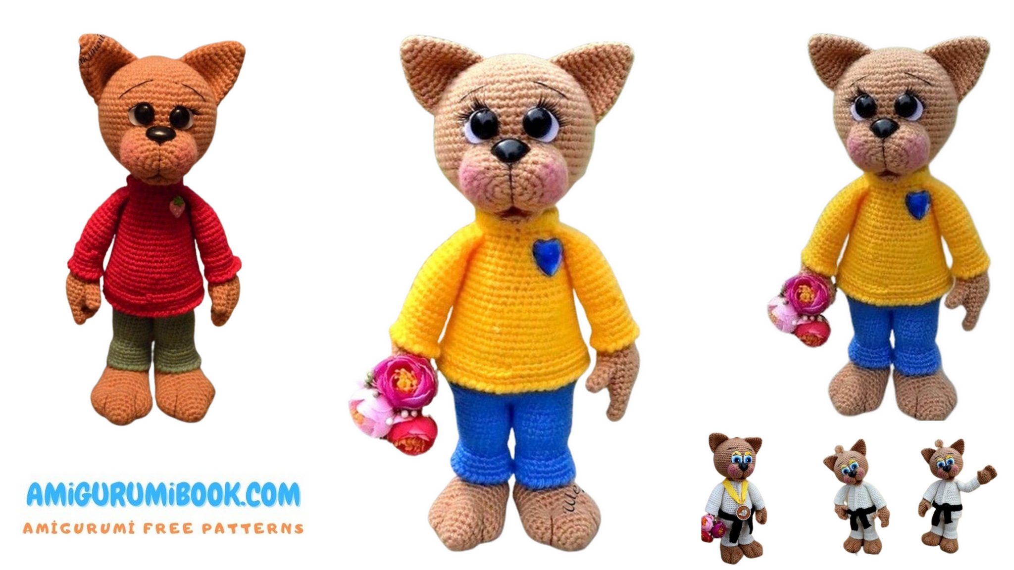 Cat Fedya Amigurumi Free Pattern - Free Amigurumi Crochet Patterns