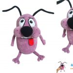 Cowardly Dog Amigurumi Free Pattern