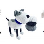 White Cute Dog Amigurumi Free Pattern