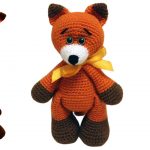 Handsome Fox Amigurumi Free Pattern