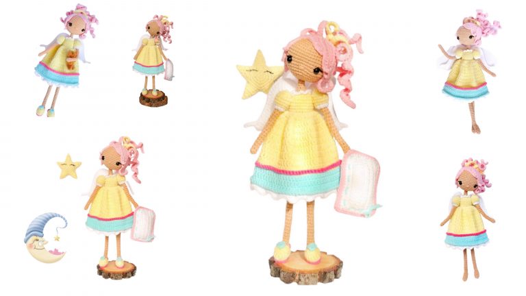 Dream Fairy Doll Amigurumi Free Pattern