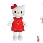 Cute Hello Kitty Amigurumi Free Pattern