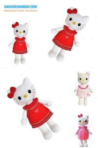 Cute Hello Kitty Amigurumi Free Pattern - Free Amigurumi Crochet Patterns