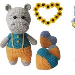 Hippo Monya Amigurumi Free Pattern