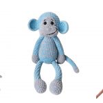 Velvet Little Cute Monkey Amigurumi Free Pattern