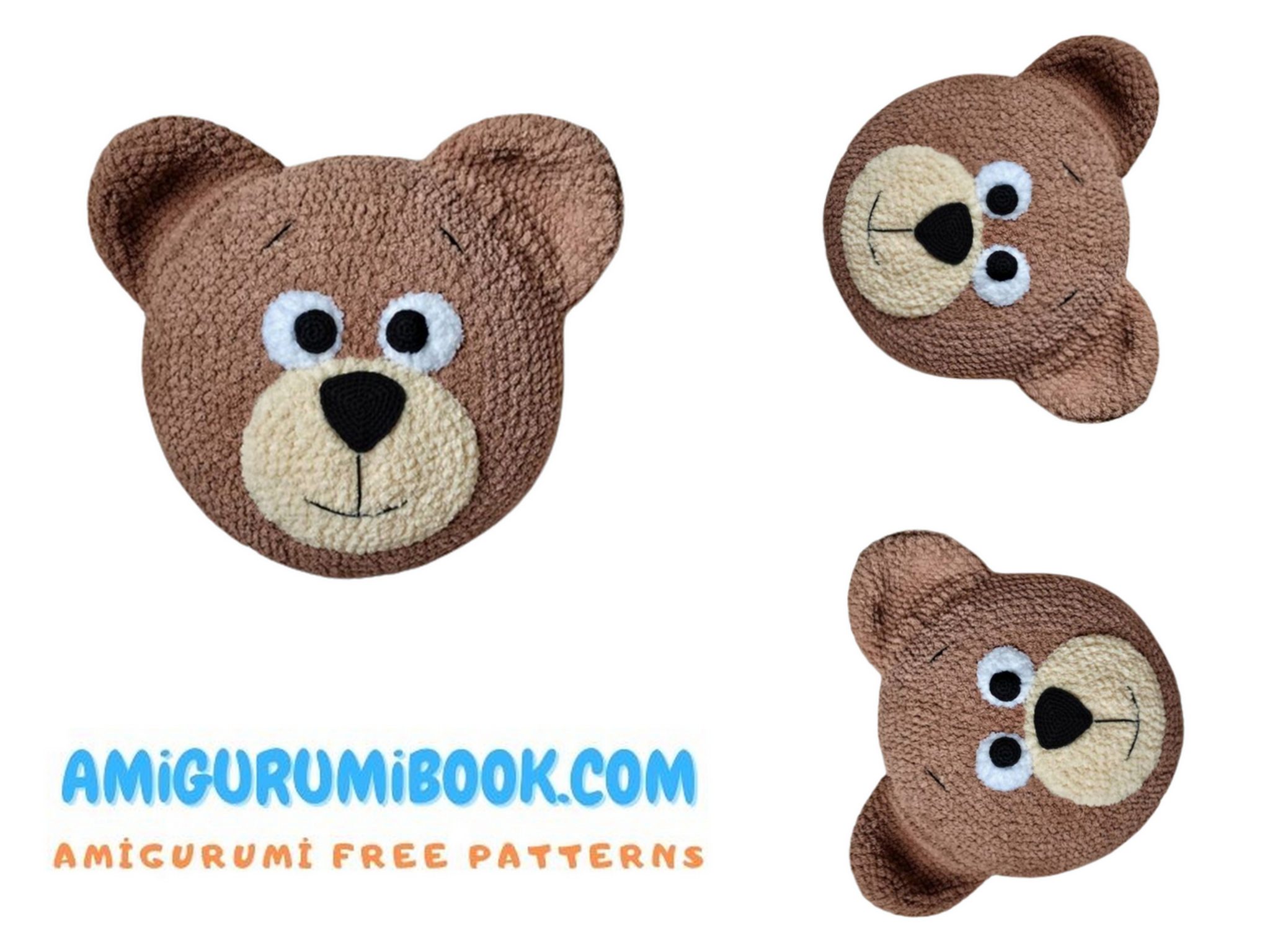 Pillow Bear Amigurumi Free Pattern - Free Amigurumi Crochet Patterns