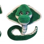 Velvet Snake Amigurumi Free Pattern