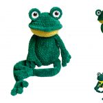 Velvet Frog Amigurumi Free Pattern