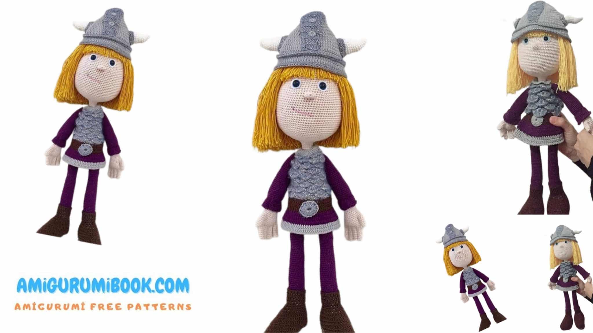 Vikings Viki Amigurumi Free Pattern - Free Amigurumi Crochet Patterns