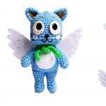 Winged Cat Amigurumi Free Pattern