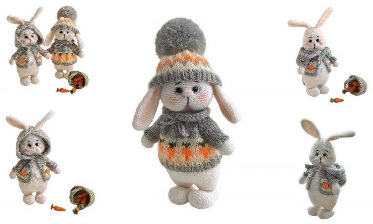 Cute Easter Bunny Amigurumi Free Pattern