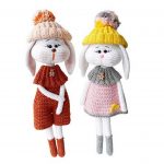 Cute Female Bunny Amigurumi Free Pattern