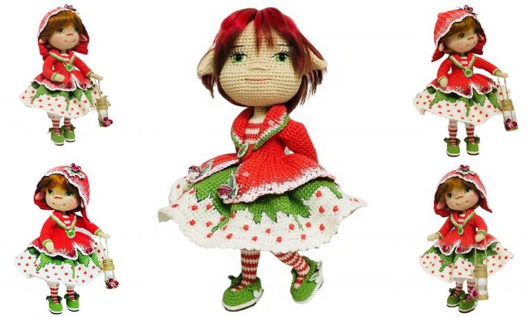 Sweet Elf Doll Amigurumi Free Pattern