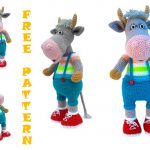 Cute Bull Amigurumi Free Pattern