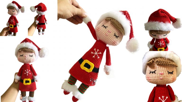 Christmas Doll Jack Amigurumi Free Pattern