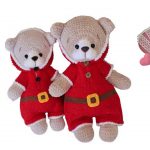 Overalls Teddy Bear Amigurumi Free Pattern